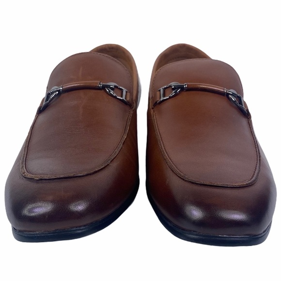 Alfani Truman Tan Bit Slip On Loafer Shoes main image 15